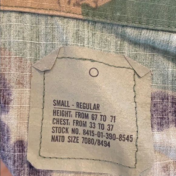 Vintage Camo Army Jacket - Picture 6 of 7